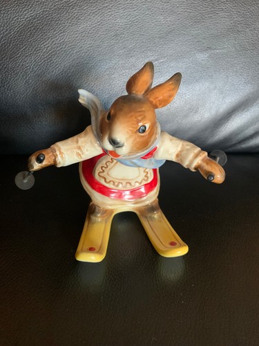 Alte geobel figur - alte, skifahrer