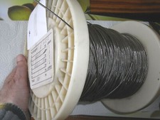 Edelstahl Drahtseil 1,52mm ? Draht 1x19 1.4401 V4A 2kg Edelstahlseil Rostfrei 4