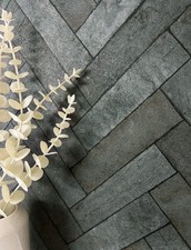 Tapete Vliestapete Anthrazit