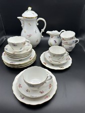 Meissen Kaffeeservice Service Streublümchen Gedecke 6 Personen Kanne Tassen