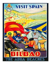 Vintage reiseplakat wandkunst - vintage-reiseplakat,