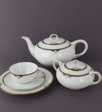 Hutschenreuther / C.F. Otto Müller Karlsruhe Teeservice für 4 Personen