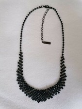 Senso di Donna Damen Collier mit blauen Strasssteinen