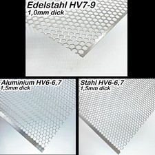 Lochbleche Edelstahl