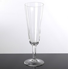 1 zartes Sektglas Kristall