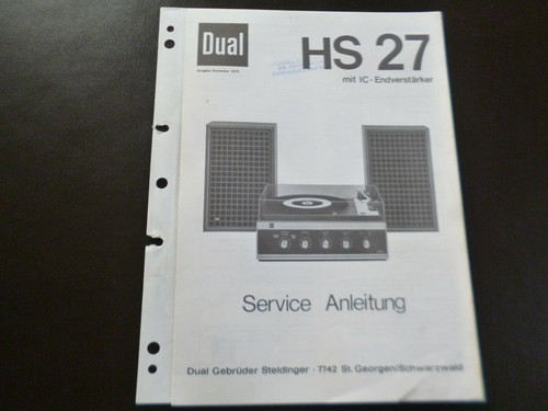 Original service manual - service,