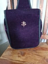 Vintage Limitiert BUFFY Vampire Sayer Crossbodybag Rucksack Tasche Samt Lila 