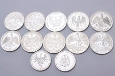 12 Silbermünzen 10DM 5DM Deutsche Mark Sammlung Olympische Spiele 1972 Olympiade