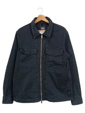 ZARA Herren Jeansjacke Schwarz Gr. 48; M Streetwear Vintage