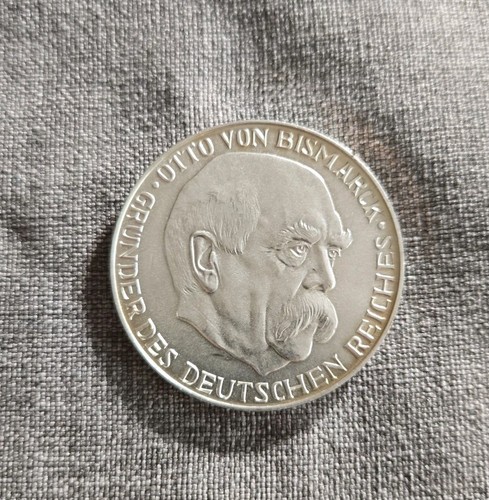 Silber münze otto von - münze,