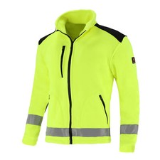 Fleece warnjacke - fleece,