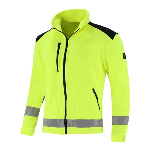 Fleece warnjacke - fleece,