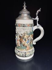 Bierkrug mit Zinndeckel, GERZ Limitierte Serie 4.000 Stück | Neu ohne Box | #455