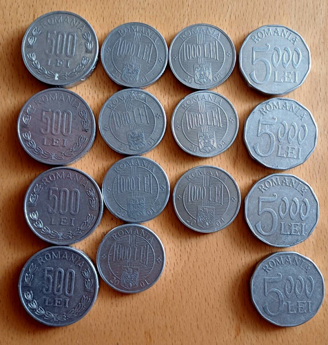 Konvolut rumänien 500 lei - rumänien,