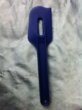 Tupperware Teigschaber topschaber teigspatel D9 palette clou blau teigkarte