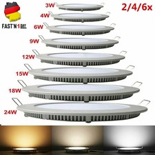 2-6x LED Panel Einbaustrahler