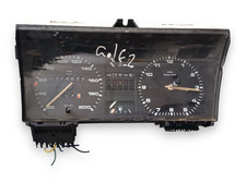 VW Golf II (2) Kombiinstrument Tacho / Drehzahlmesser - 191919033 FG / 88481409