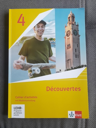 Découvertes cahier - découvertes,
