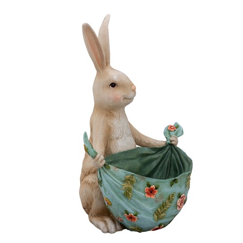 Osterhase mit korb groß - korb,