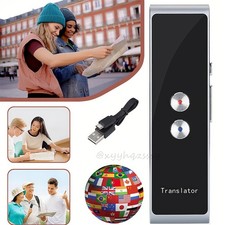 Tragbar Zwei Wege Echtzeit Dolmetscher Voice Sprachubersetzer Translator Smart
