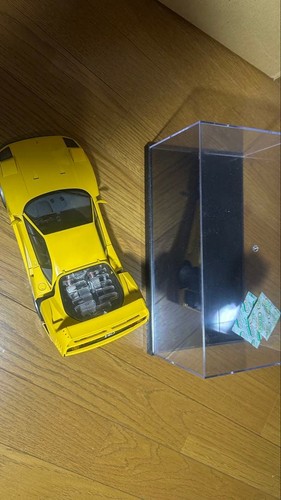 Kyosho ferrari f40 gelb - ferrari,