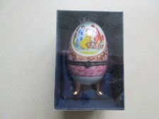Schmuck-Ei im Faberge Stil 10 cm Höhe