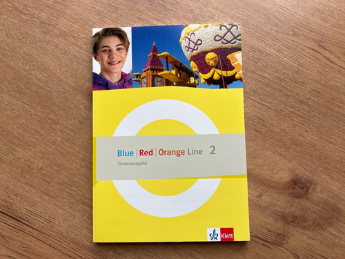 Blue line red - red,