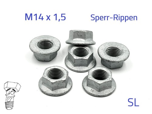 Stück mutter m14x1 mit - 10,