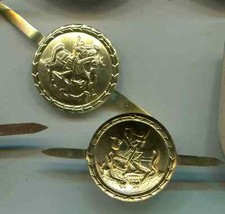 Abzeichen klammer mit sankt - abzeichen,