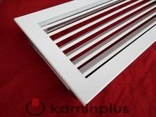 Kamin Gitter Luftgitter weiß