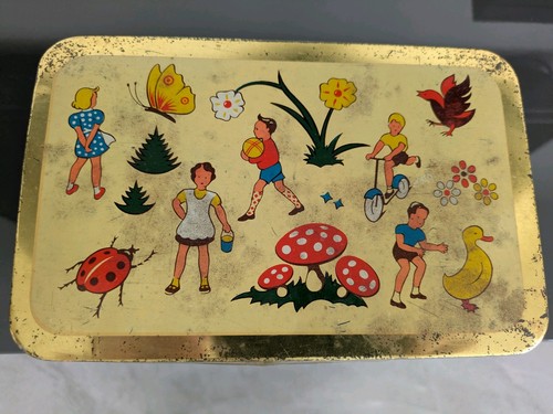 Vintage blechdose mondamin - vintage,