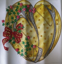 Fertig Herz mit Blumen Sterne