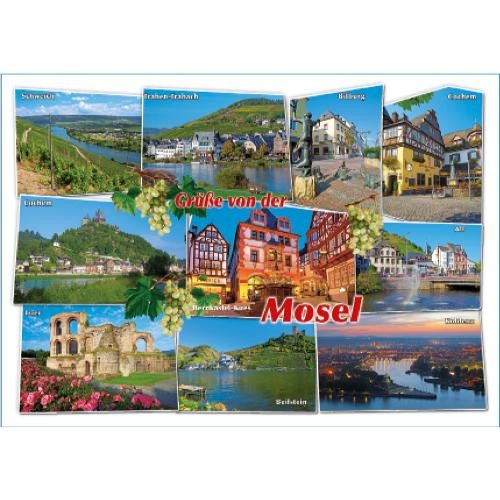 Mosel postkarten motive - postkarten, 005