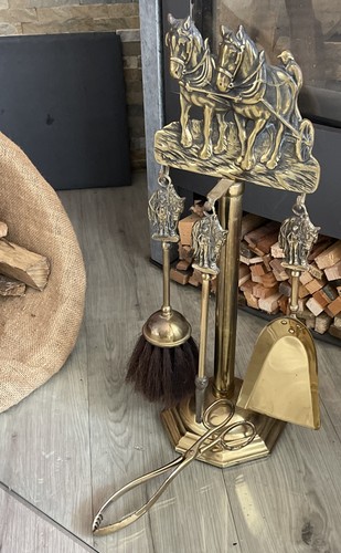 Vintage kaminbesteck set - vintage,