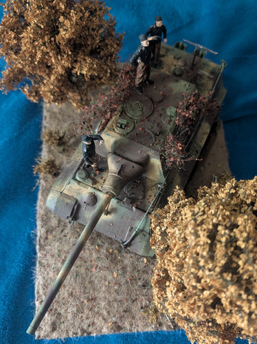 Diorama gebaut jagdtiger - diorama,