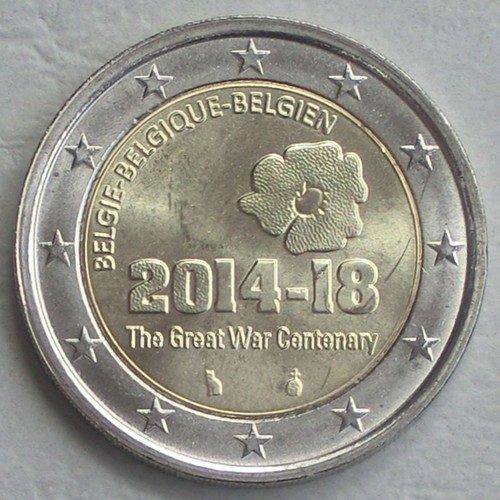 Euro gedenkmünze belgien - gedenkmünze,