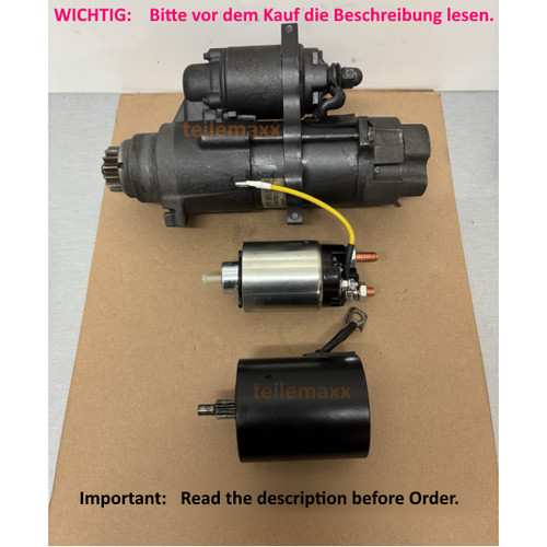 Anlasser reparatur überholung - anlasser,