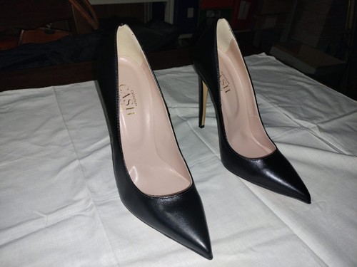 Cash pumps leder - pumps, schwarz