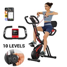 Klappbares Heimtrainer Ergometer Fahrrad Trimmrad Indoor Cycle Fitnessbike 150kg