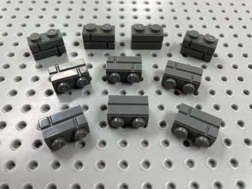 Lego dunkel bläulich grau 1x2 - lego,