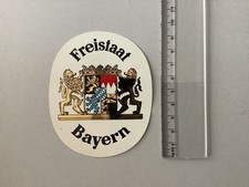 Souvenir Aufkleber Freistaat
