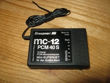 Empfänger Graupner MC 12 - (40 Mhz) 12 Kanal  PCM