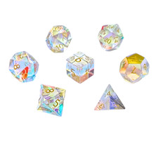 7er Würfelset 4-20 seitig DnD