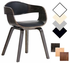 Besucherstuhl Kingston Esszimmer Küchenstuhl Wartezimmerstuhl Lehnstuhl Stuhl