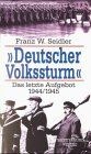 Deutscher volkssturm das - volkssturm:,