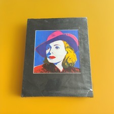 Andy Warhol | Ingrid Bergman with Hat | Original Poster 28x28 im Passepartout
