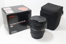 Sigma 10-20 mm f4-5.6 EX DC