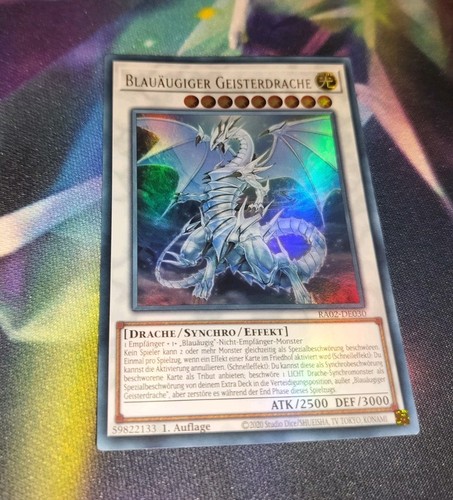 1x blauäugiger - yu-gi-oh!,