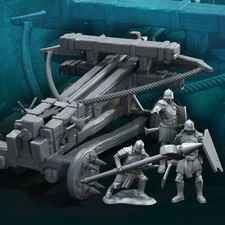 Ballista with Blood Handed Orcs | Blood-Handed Orcs | Fantasy MESBG DnD Tabletop