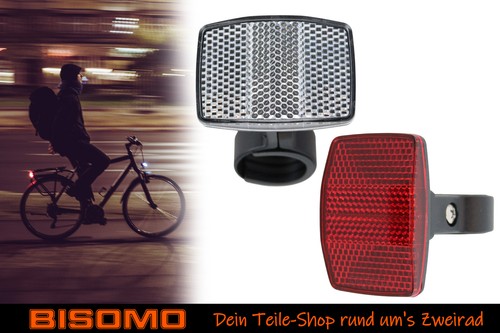 Fahrrad reflektor set front - reflektor,